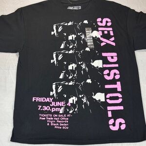 SEX PISTOLS NWT BLACK T SHIRT